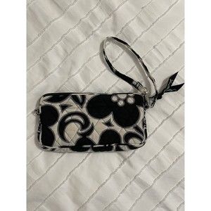 Vera Bradley Night and Day Top Zip Wristlet